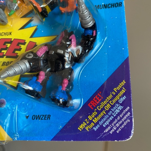1994 Micro Machines Zbots new in package figures poseable robots - Picture 6 of 8